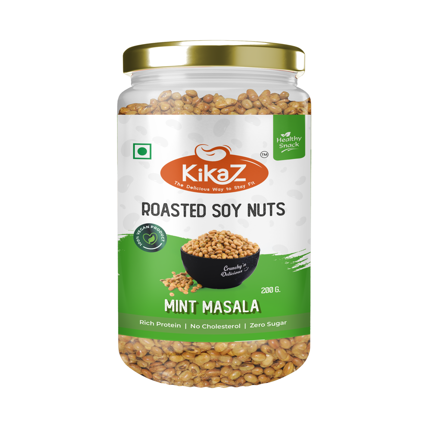 Mint Masala Flavor Roasted Soyabean